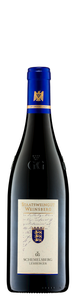 Flasche Weinsberg Schemelsberg Lemberger Großes Gewächs